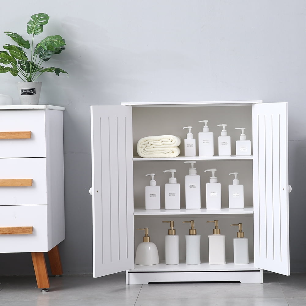 Kepooman 3T Storage Cabinet with Double Door, High Storage Cabinet, Sliding Storage Organizer Unit Kepooman 3T Storage Cabinet with Double Door, High Storage Cabinet, Sliding Storage Organizer Unit