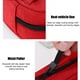 thumbnail image 5 of Organizador de estuche de lápices de doble capa de gran capacidad | Bolsa de almacenamiento de tela Oxford con múltiples compartimentos | Caja de papelería ligera y duradera | 22x10x5.5cm | Opciones, 5 of 5