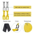 thumbnail image 4 of KINSPORY Outdoor Playground Swing Seat Set with 66-Inch Coated Iron Chain, Snap Hooks, and Hanging Straps, 4 of 6
