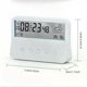 thumbnail image 5 of 1pc Creative Gift, Nightlight Digital Alarm Clock, Silent Intelligent LCD Electronic Clock, Silent Sleep Humidity Clock Charging, 5 of 5