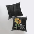 thumbnail image 4 of Bloom Where You're Planted | Pillow Cover | Sunflower | Home Decor | Throw Pillow | Sunflower Decor | Motivational Quotes | Room Decor, 4 of 7