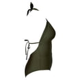 thumbnail image 3 of Traje de Baño Ocean Pacific para Mujer Completo, Escote Amplio, Cuello Halter Verde Talla M, 3 of 4
