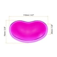 thumbnail image 2 of Uxcell Gel Mouse Wrist Rest Mouse Wrist Support Ergonomic Mouse Pad Cushion Comfortable Memory Foam, Purple 2 Pack, 2 of 5