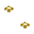 thumbnail image 3 of serony 50pack/lot Multi-color Fabric For Wide Application In Weddings And Parties Made Of Fabric Fiber Realistic Appearance Gold 4.5cm 2Set, 3 of 6