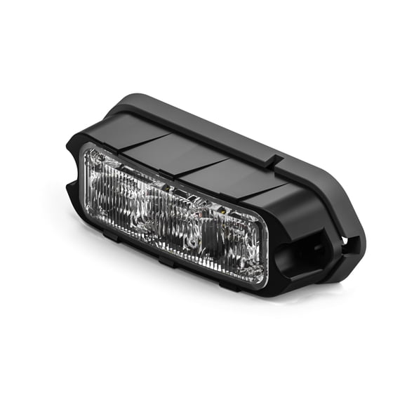 Feniex Quad Q3 Montage en Surface / 3 Modes Programmables / 4 Couleurs en un (Rouge-Bleu-Ambre-Blanc) / 12 LEDs, Super Lumineux 3 Watts LEDs, SAE Classe 1 / Lumières d'Alerte d'Urgence