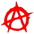 thumbnail image 2 of Walbest 1Pcs Car Sticker, Anarchy Symbol Car Styling Truck Body Window Decals Reflective Sticker Decor- 3.98" x 3.74", 2 of 7