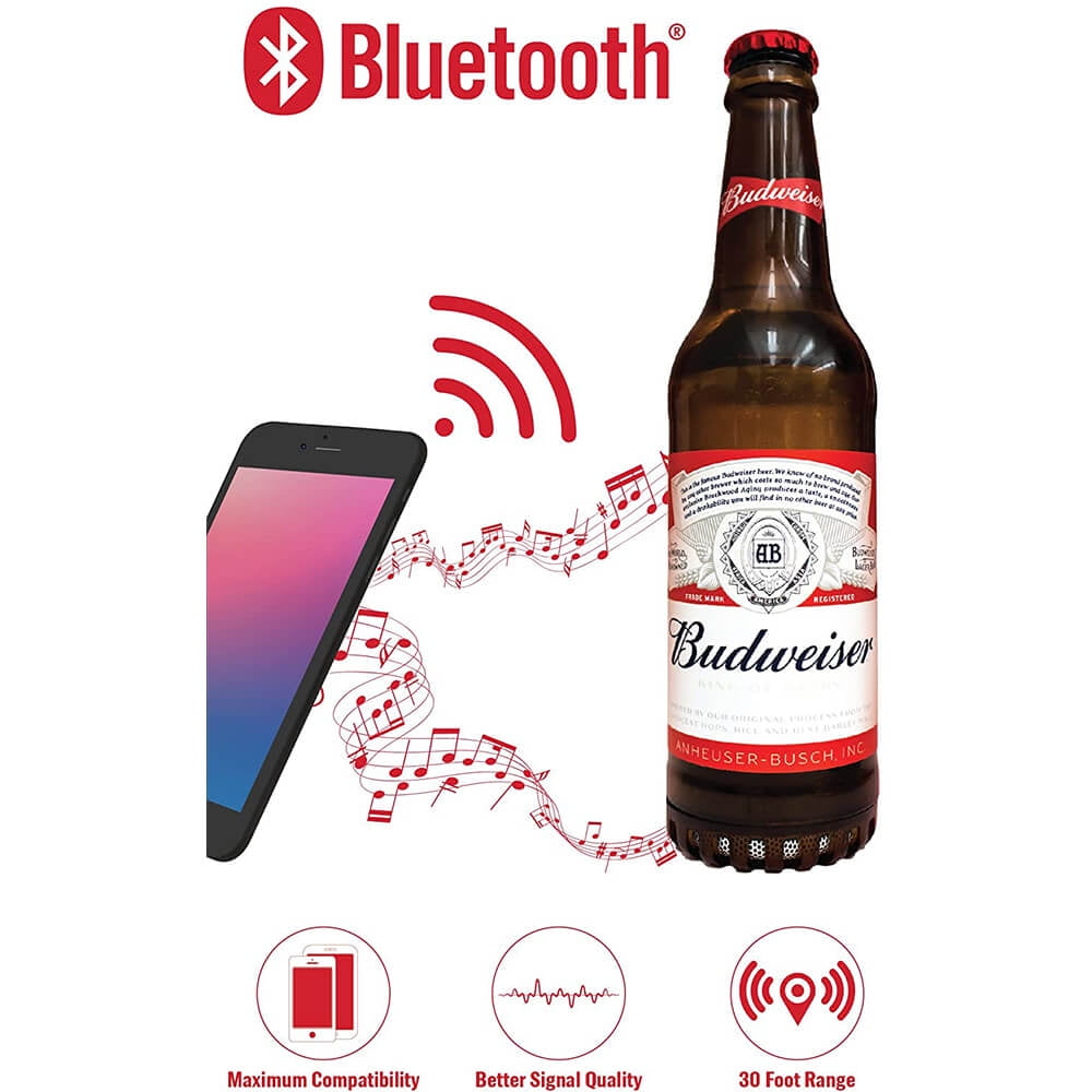 Budweiser Bottle Bluetooth Speaker