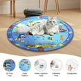 thumbnail image 4 of Thickened Water Game Mat for Sensory Play Mat with Fish for Dogs and Cats Ideal for Indoor Comfortable Experience Summer Activity, 4 of 5