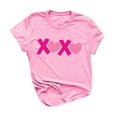 thumbnail image 1 of EQWLJWE T-shirts à Manches Courtes Imprimés, T-Shirt Graphique Col Rond d'Été pour Femmes, Blouse, Hauts, Offres, 1 of 3