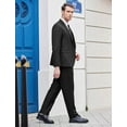 thumbnail image 4 of COOFANDY Men's 3 Piece Slim Fit Suit Set One Button Jacket Blazer Vest Pants Set Wedding Formal Prom Business Tuxedo Suits, 4 of 9