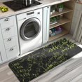 thumbnail image 3 of Math Equations Calculus Black Pattern Kitchen Rug Mat,Kitchen Runner Rugs Non Skid Washable,Decorative Kitchen Floor Mats for Kitchen,Sink,Laundry,17"x47.2", 3 of 7