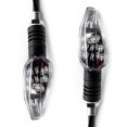 thumbnail image 2 of Direccionales Focos Led Kinlley Para Moto Universal 11Pcs Modelo1034 Negro, 2 of 3
