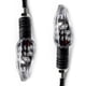 thumbnail image 2 of Direccionales Focos Led Kinlley Para Moto Universal 11Pcs Modelo1034 Negro, 2 of 3