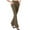 A01-Brown, variant on ZVAVZ Women's High Waist Pants,Women Solid Color Pull Flare Slacks Stretchy Straight Leg Trousers Plus Size for Office Work Business Flash Sale Wine M
