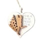 thumbnail image 2 of 4 Piezas de Colgante de Virutas de Madera para Decoración de Pareja, Regalo de San Valentín, 2 of 7