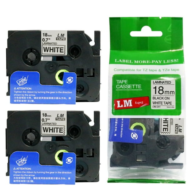 2/Pack LM Tapes - Premium 3/4