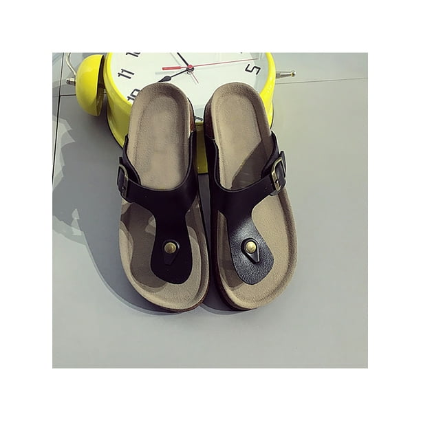 two buckle footbed sandals