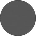thumbnail image 1 of Ahgly Company Tapis Rond Lavable en Machine Intérieur Transitionnel Gris Fumé, 7 Pieds Rond, 1 of 7