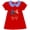Red-Bow, variant on BemeyourBBs Toddler Baby Girl 4th of July Dress Fourth of July Outfit Baby Girls Patriot Independent Day Summer Dress Ice Cream Bow Embroidered Plaid Doll Collar Short Sleeve A-line Dresses
