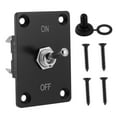 thumbnail image 5 of OUNONA Switch for Marine Boat Toggle Switch RV Switch 6.50X5.00X3.00CM Black, 5 of 7