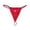 F1-Watermelon Red29, variant on Puliio Women's Heart‑Chain Strap G‑String Thong Underwear Adjustable Lace Sexy Panties
