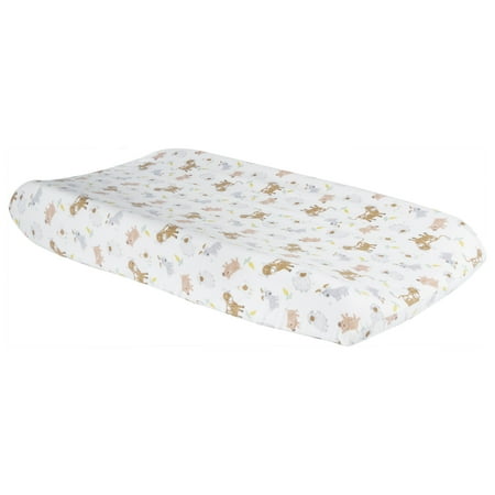 UPC: 0846216065729 | Trend Lab 100% Cotton Soft Diaper Changing Pad Cover White