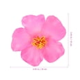 thumbnail image 2 of Miangastore 25 Pcs Hibiscus Décoratif de Simulation Hibiscus Délicat Imitation Hibiscus Fête Faux Hibiscus, 2 of 9
