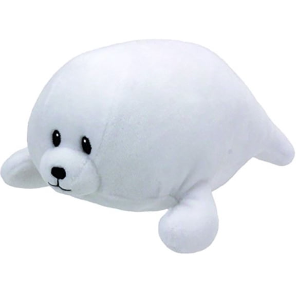 Baby Ty Tiny white seal 13"