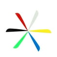 thumbnail image 2 of LABSERRON 27Pcs Tpu Fletching Vanes for Hunting Targeting Arrows in Assorted Color, 2 of 8