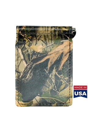 Realtree Hardwood - Camo, Full Grain Leather