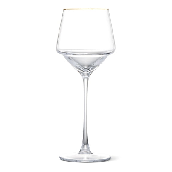 Thyme & Table Gold Rim Wine Glass