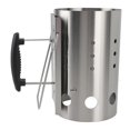 thumbnail image 1 of Cheminée d'allumage en acier inoxydable, portable et efficace, pour barbecue, camping, pique-nique, 1 of 4