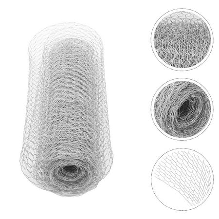 WHAMVOX 1 Roll of Chicken Wire Net Hexagonal Wire Net Fence Wire Net for Poultry Livestock Garden