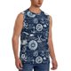 thumbnail image 2 of Balery Sailing Cruises Nautical Camisetas sin mangas para hombre, absorbe la humedad y protege contra el mal olor.-X-Large, 2 of 7