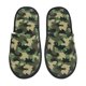 thumbnail image 1 of Balery Camouflage Dinosaur Pantuflas de Casa de Felpa Silenciosas con Diseño Estampado, Zapatillas Cómodas Antideslizantes de Algodón para Interior-Large, 1 of 8