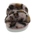 thumbnail image 3 of Dolce Vita Womens Pillar Faux Fur Slip On Slide Sandals, 3 of 3