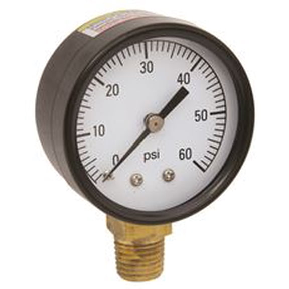 PROPLUS 522013 Pressure Gauge, 0 to 60 Psi
