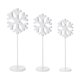 thumbnail image 1 of 3 piezas de adornos de copos de nieve para invierno, decoración navideña de granja Estilo A, 1 of 9