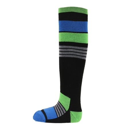 Kids'Merino Wool Ski Socks w/ Moisture-Wicking Full Terry