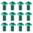 thumbnail image 1 of Almencla 12 Pieces Bike Brake Disc Bolts Riding Replacement Outdoor Brake Disc Screws Green, 1 of 8