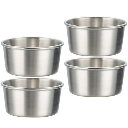 

Sauce Plate Dip Cups Small Bowls Tomato Paste Supply Multi-use Ketchup Condiment