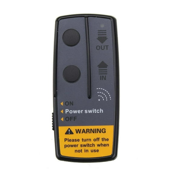 2.4G 12V 24V 50M Digital Wireless Winches Remote Control Recovery Kit For SUV 120W 100ft