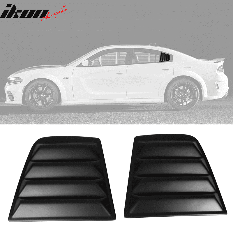 2014 Dodge Charger Rt Rear Window Louvers