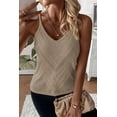 thumbnail image 1 of a.Jesdani Stylish V-Neck Chevron Vest Top for Effortless Elegance, 1 of 8