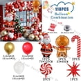 thumbnail image 4 of Globos navideños, globos de Papá Noel, guirnaldas para decoración de fiestas navideñas, decoraciones de cumpleaños para niños, Navidad 2025, globos de látex, 4 of 5
