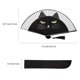 thumbnail image 3 of Abanico plegable con diseño de gato pintado con aerosol y diseño de gato con dibujos animados de viento que se pueden combinar, 3 of 4