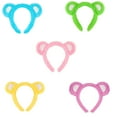 thumbnail image 4 of Soft Furry Bear Ears Hairband Elastic Headband For Kids Adults Lightweight Hair Decors Daily Travel Or Celebration, 4 of 8