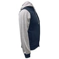 thumbnail image 4 of Epic Adult Letterman Varsity Jacket, Solid Trim Cotton Blend, 4 of 4