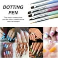 thumbnail image 4 of Herramientas de diseño de uñas con pincel para gel de extensión de polietileno y pincel para esmalte de uñas, para manicura casera y de salón., 4 of 5