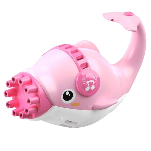 Bubble Blower Electric Dolphin Cute Handheld Bubble Making Machine Bubble Maker